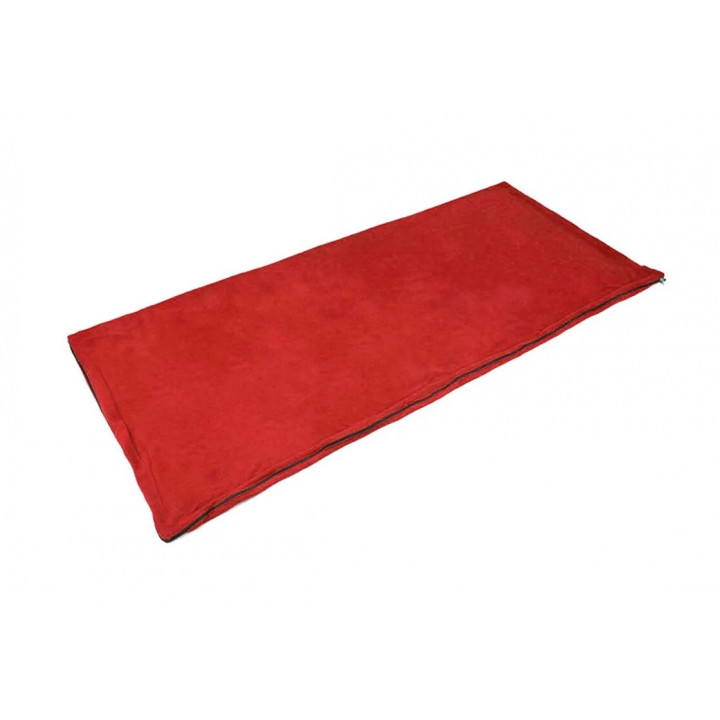 Вкладыш в спальник Tramp Fleece Liner красный - добавьте комфорта в свой спальный мешок