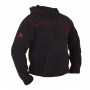 Кофта Tramp Universal Hoody черный XXL. Анатомический крой рукавов, большой карман и регулируемый низ.