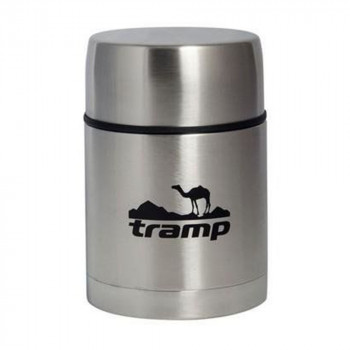 Термос Tramp с широким горлом 0,7 л (серый)