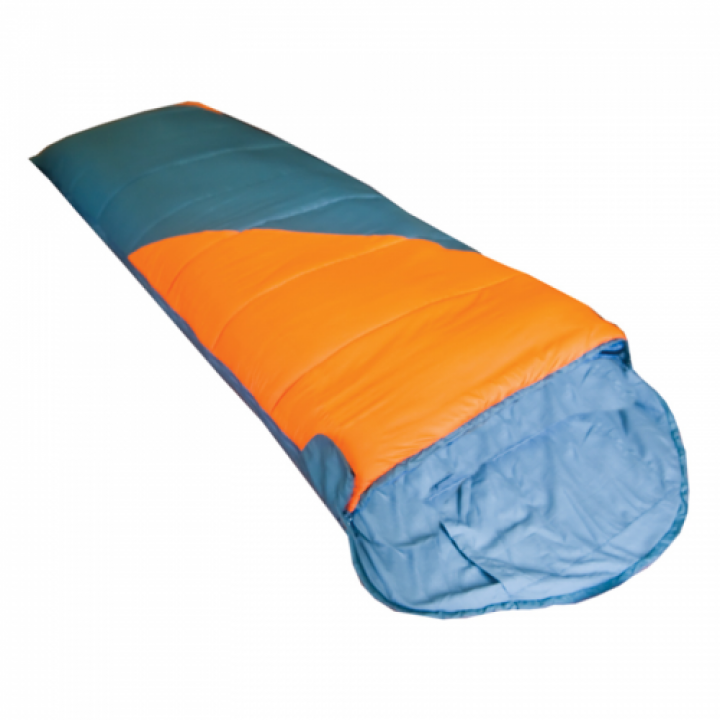 Спальный мешок Tramp Fluff оранжевый/серый Правый - нейлон, ProLite Extrafil Q7, 20°C комфорт