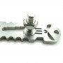 Карта-мультитул Battle Skull - Tramp TRA-227 TRA-227 Сталь 420 SS, 7 ключей, открывашка и гвоздодер в компактном брелоке милитари-дизайна