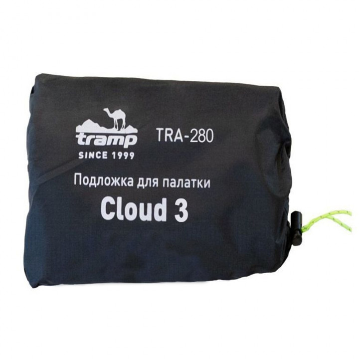 Подстилка для палатки Tramp Cloud 3 Si темно-зеленая TRA-280, бренд Tramp, TRA-280, защита дна и комфорт в походе