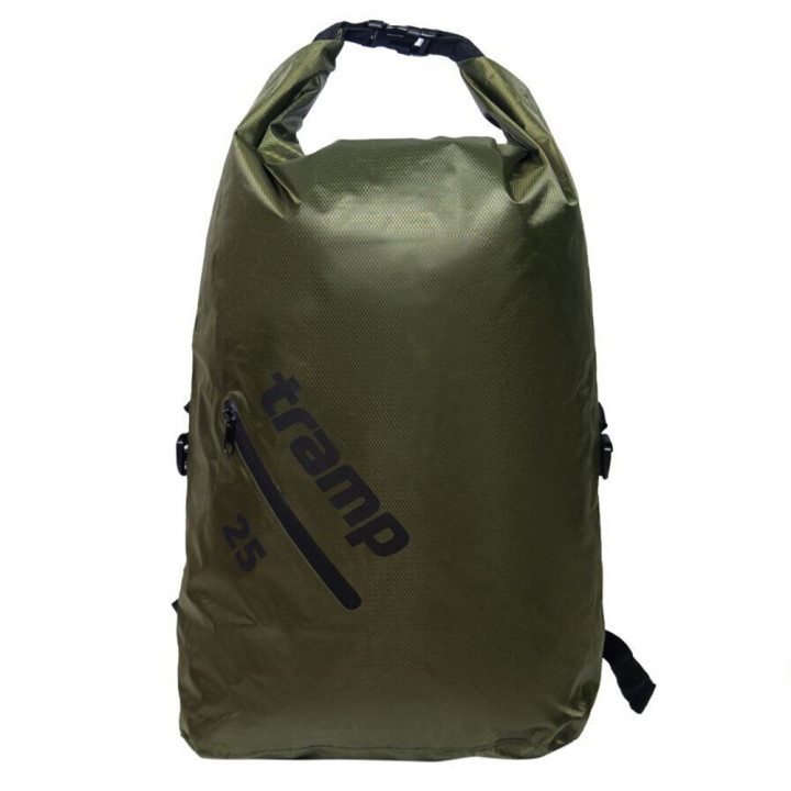 Герморюкзак Tramp оливковый 25 л Diamond Rip-Stop - TRA-256