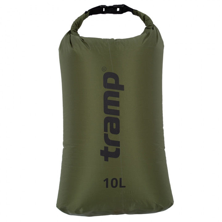 Гермомешок Tramp Nylon Ultralight 10л. оливковый - TRA-309