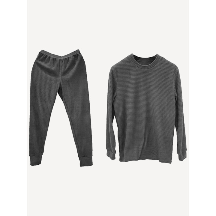 Комплект термобелья Tramp Grid Fleece серый L - тепло и комфорт в любую погоду