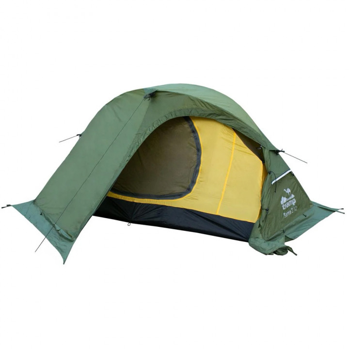 Палатка Tramp Sarma 2 (V2) зеленая - TRT-30