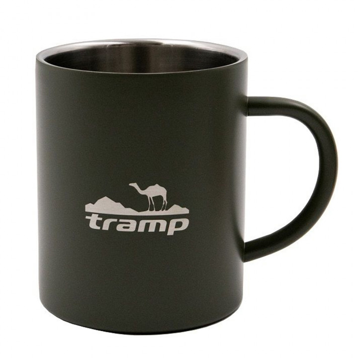 Термокружка Tramp TRC-010.12, 400 мл оливковый - Tramp TRC-010.12 туристическая посуда