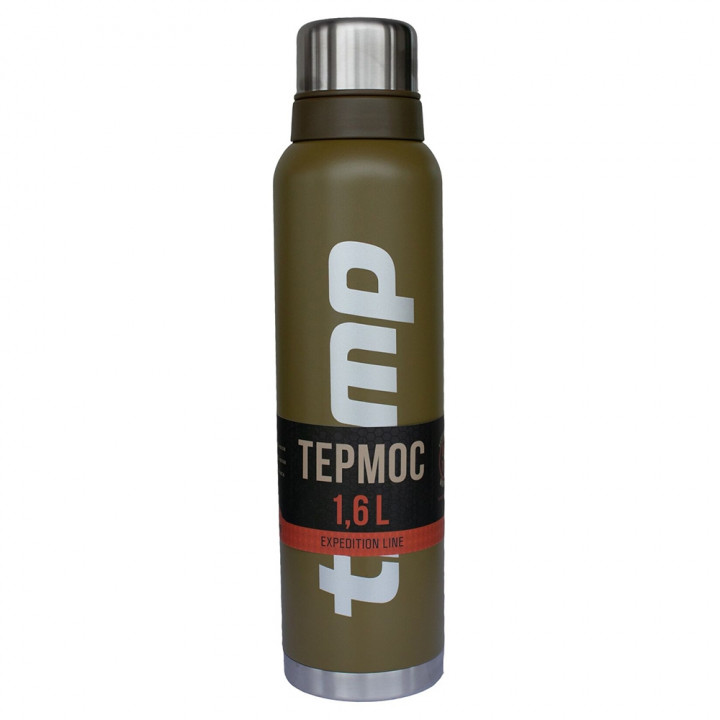 Термос Tramp Expedition line 1,6 л оливковый TR-EXP-16-OL - Туристическая посуда