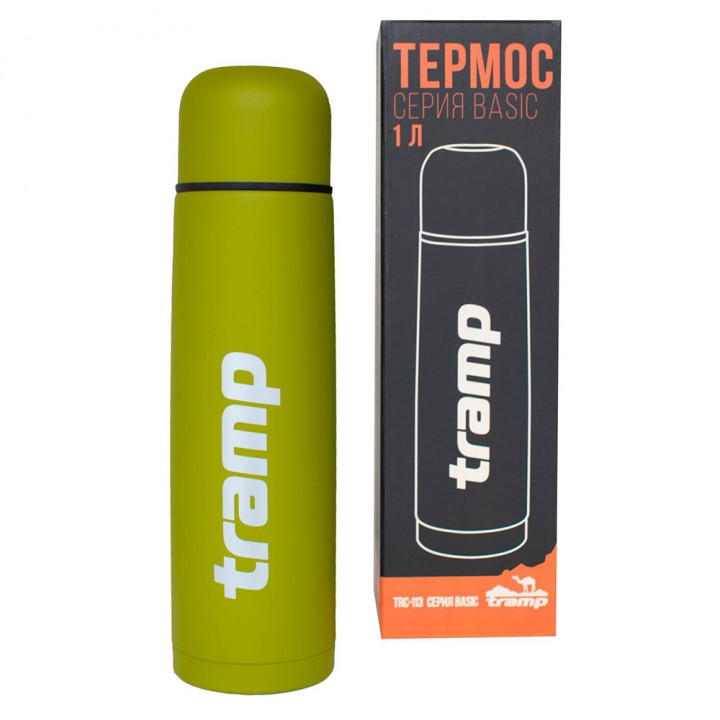 Термос Tramp Basic 1 л оливковый артикул Туристическая посуда