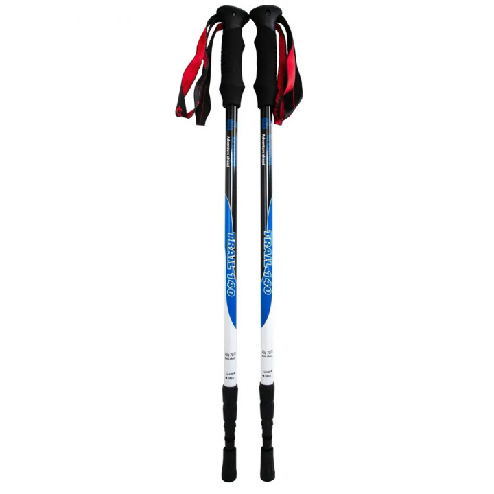 Палки треккинговые Trail Tramp TRR-002 синего цвета