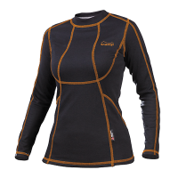 Футболка Tramp с длинным рукавом женская Fast Dry (черный) / XL