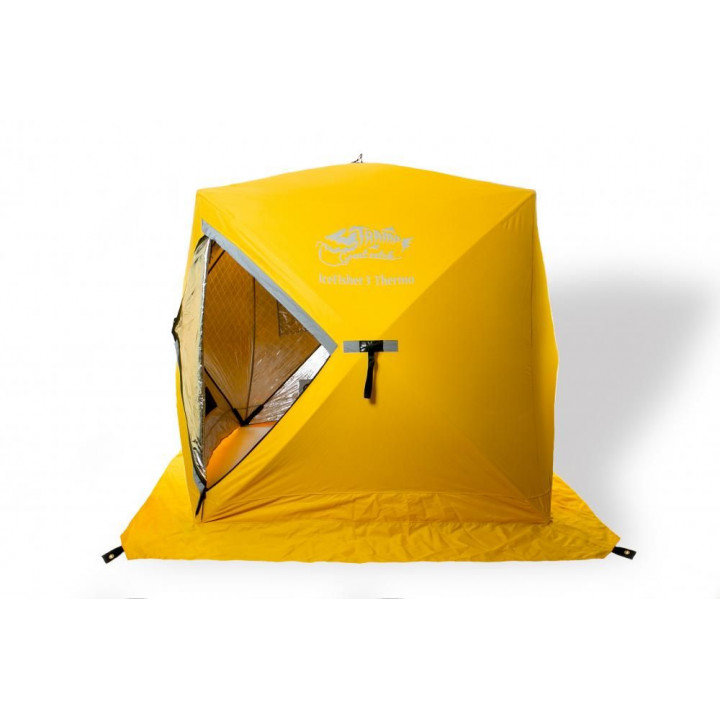 Палатка-куб зимняя Tramp ICE FISHER 3 Тhermo TRT-091 желтая